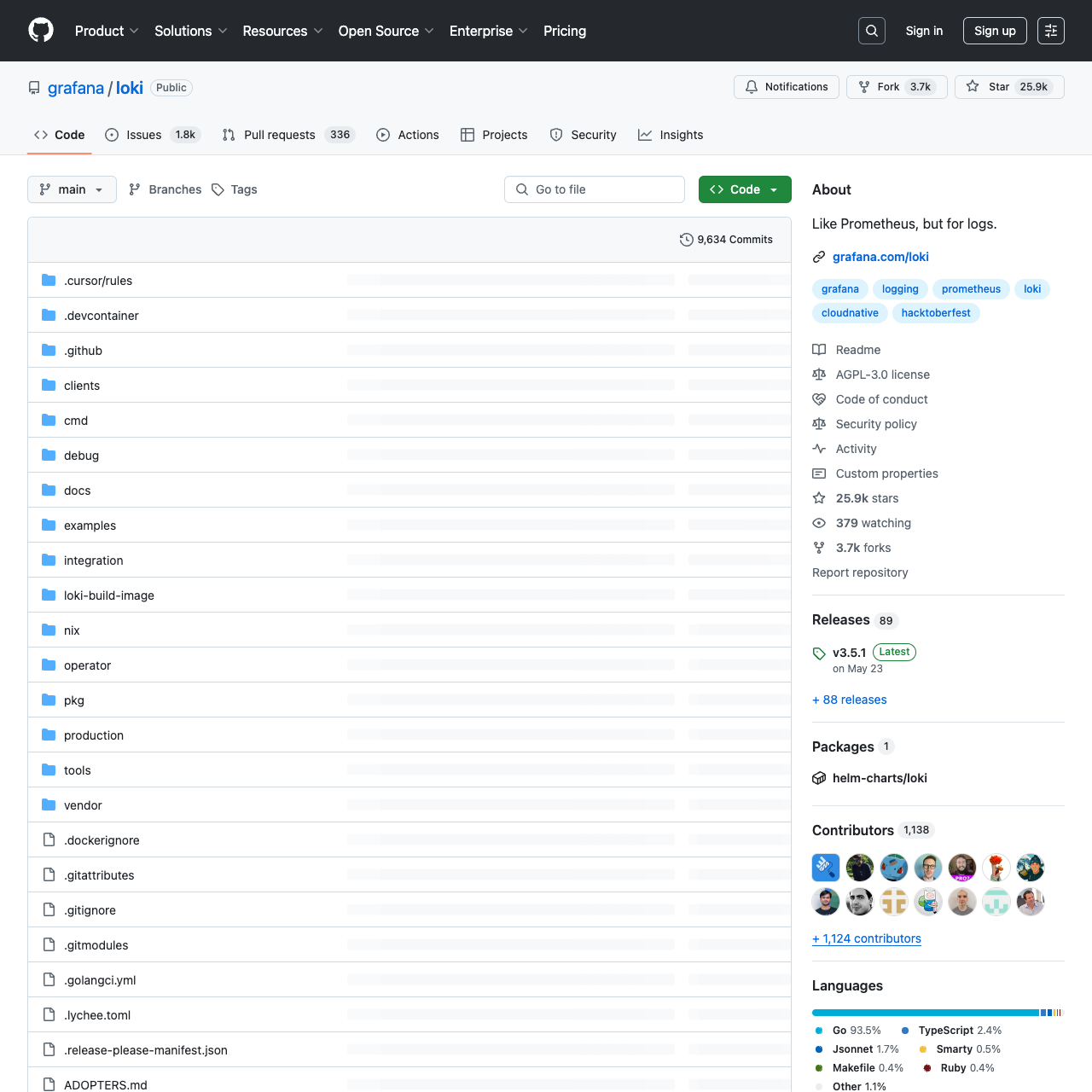 GitHub开源代码截图