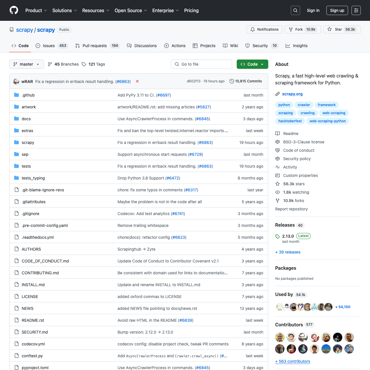 GitHub代码截图