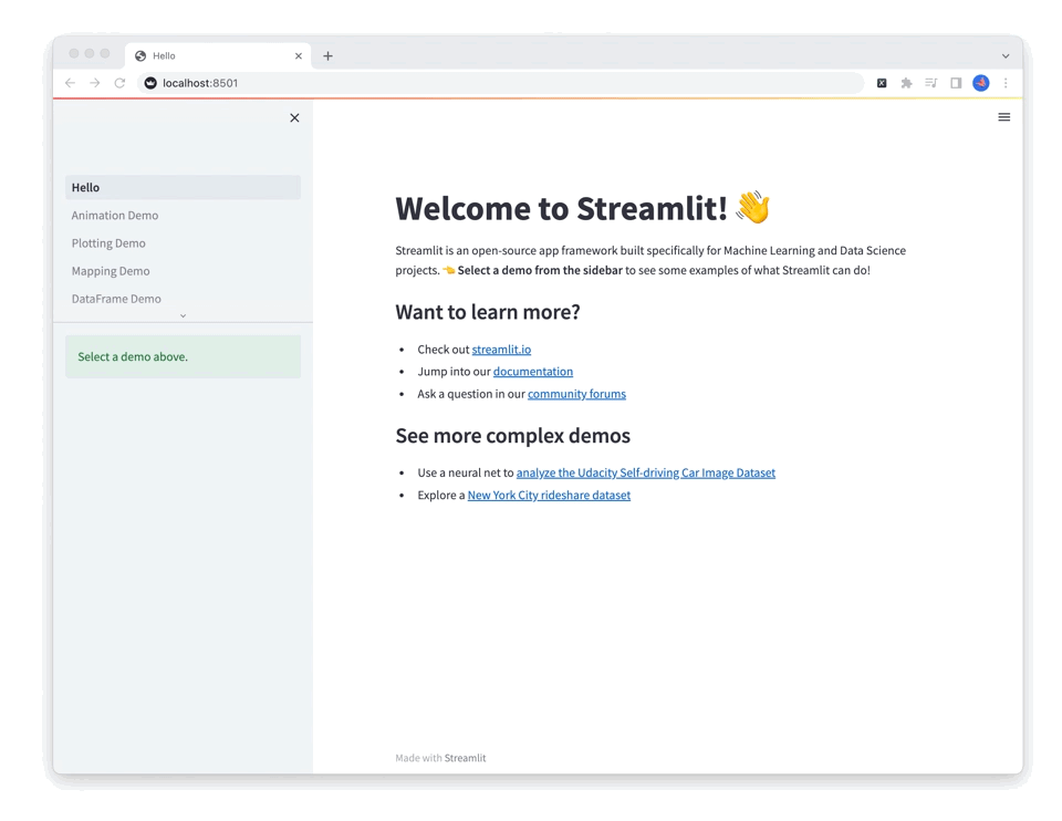 GitHub 上的动态演示